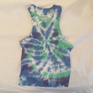 WSLY cropped tank top from Bandier